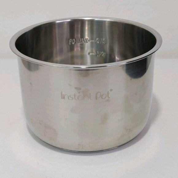 Original Genuine Instant Pot Stainless Steel Inner Insert (6 quart) CLEAN CONDIT - Picture 1 of 6